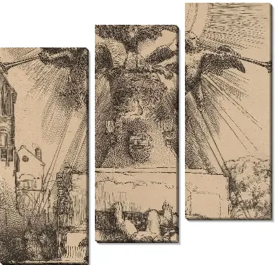 Картина Феникс или статуя (1658)