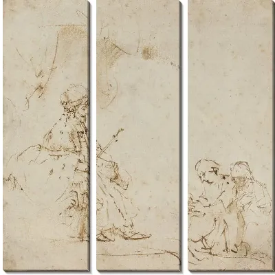 Картина Эстер перед Ахошверешем (1660)