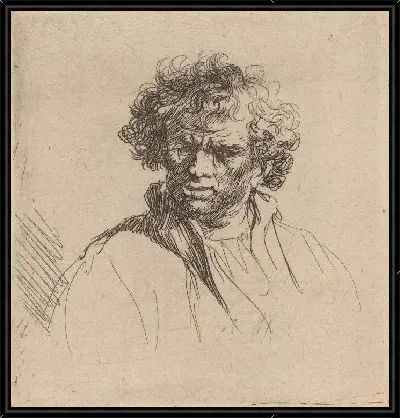 Картина Курчавый человек (1635)