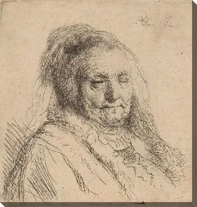 Картина Бюст старого мужчины (1631)