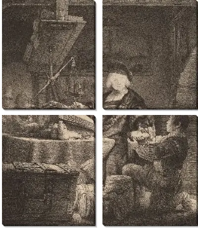 Картина Мать художника (1628)