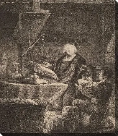 Картина Мать художника (1628)
