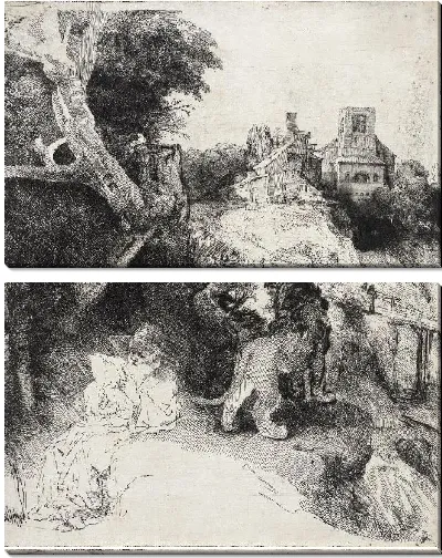 Картина Лист исследования (1632)