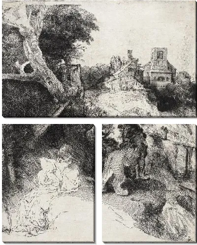 Картина Лист исследования (1632)
