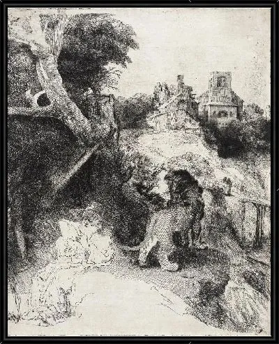 Картина Лист исследования (1632)