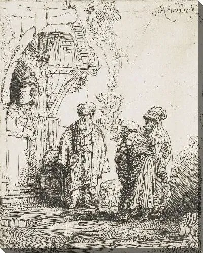 Картина Христос в беседе с Никодимом (1655)