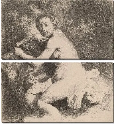 Картина Диана в бане (1631)