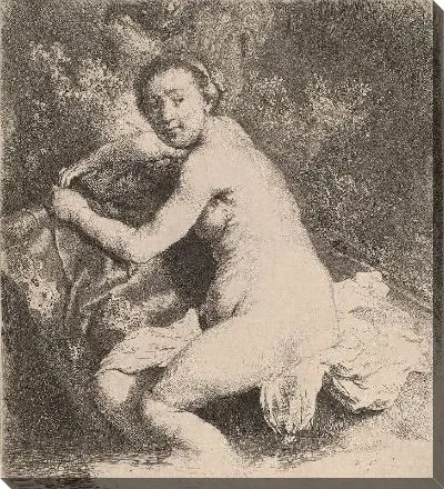 Картина Диана в бане (1631)