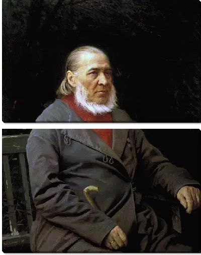 Модульная картина Аксаков Сергей №2