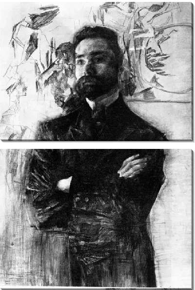 Модульная картина Брюсов Валерий №2