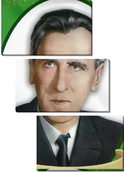 Модульная картина Кабалевский Дмитрий №2