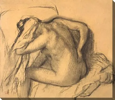 Картина После ванны (1895)