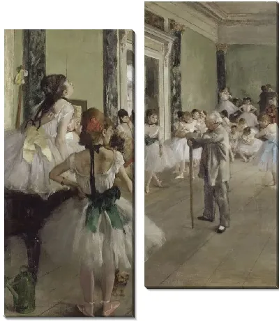 Картина Танцевальный класс (1874)