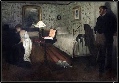 Картина Интерьер (1869)