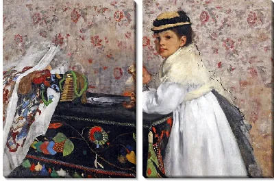 Картина Портрет Гортензии Вальпинкон (1871)