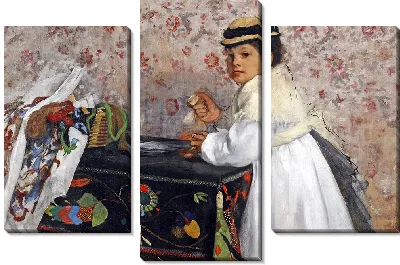 Картина Портрет Гортензии Вальпинкон (1871)
