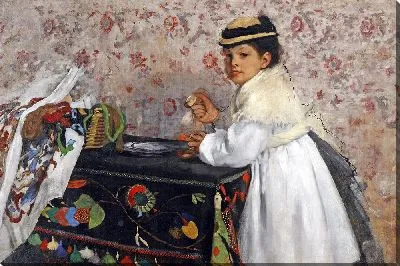 Картина Портрет Гортензии Вальпинкон (1871)