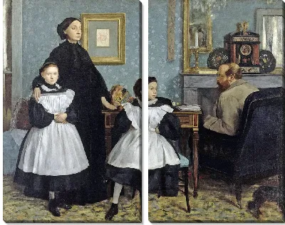 Картина Семья Белелли (1858 - 1869)