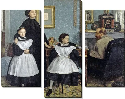 Картина Семья Белелли (1858 - 1869)