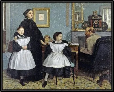 Картина Семья Белелли (1858 - 1869)