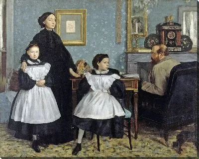 Картина Семья Белелли (1858 - 1869)