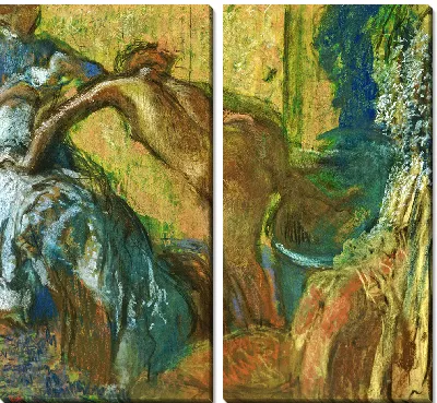 Картина После ванны (1895)