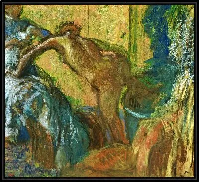 Картина После ванны (1895)