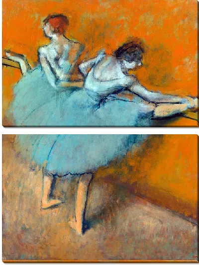 Картина Танцовщицы у станка (1900)