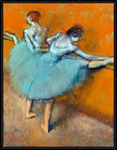 Картина Танцовщицы у станка (1900)