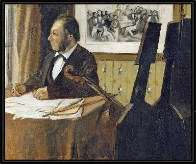Картина Виолончелист Пилет (1868)