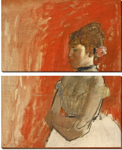 Картина Балерина со сложенными руками (1872)