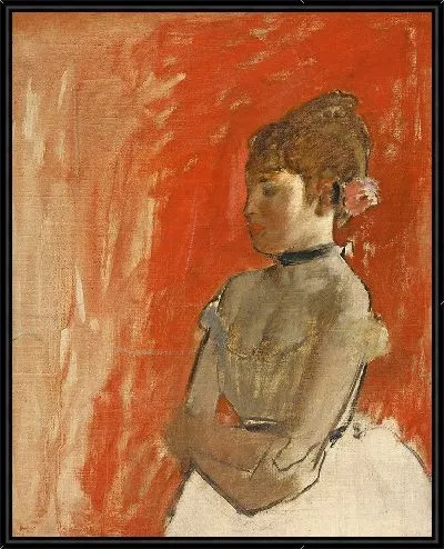 Картина Балерина со сложенными руками (1872)