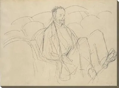 Картина Людовик Лепик в театре (1877)