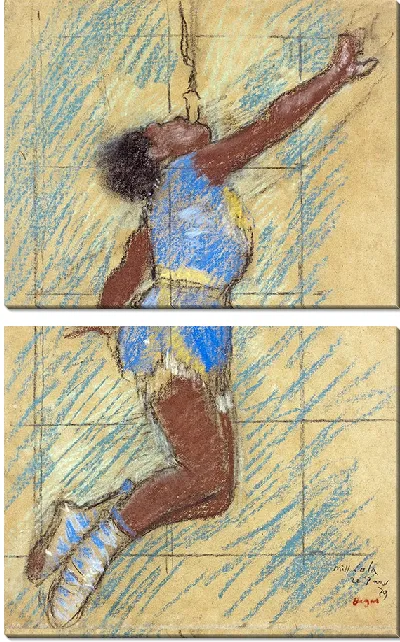 Картина Мисс Лала в цирке Фернандо