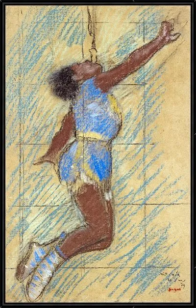 Картина Мисс Лала в цирке Фернандо