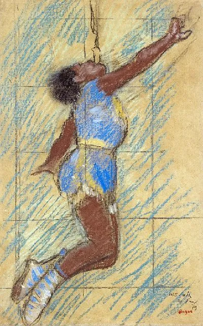 Картина Мисс Лала в цирке Фернандо