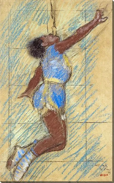 Картина Мисс Лала в цирке Фернандо