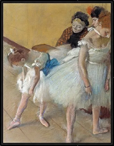 Картина Экзамен по танцам (1880)