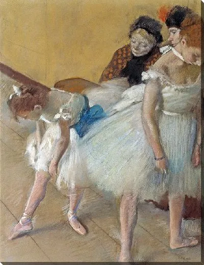 Картина Экзамен по танцам (1880)