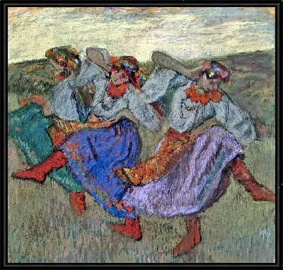 Картина Русские танцовщицы (1899)