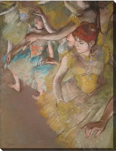 Картина Балерины на сцене (1883)