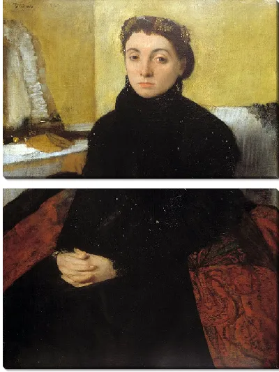 Картина Портрет Жозефины Гожен (1876)