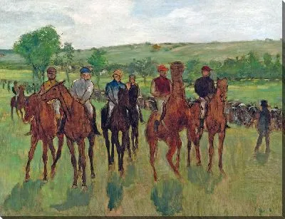 Картина Наездники (1885)