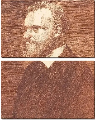 Картина Погрудный портрет Эдуарда Мане (1861)