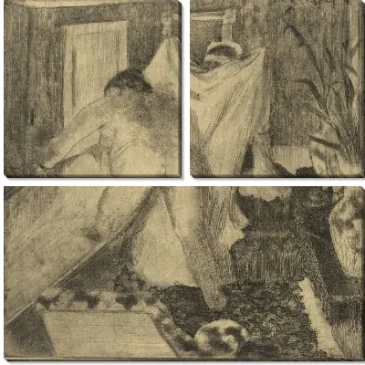 Картина Выходя из ванны (1879/1880)
