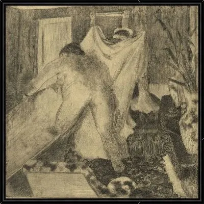 Картина Выходя из ванны (1879/1880)