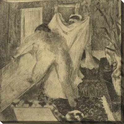 Картина Выходя из ванны (1879/1880)