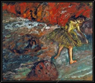 Картина Балетная сцена (1880)