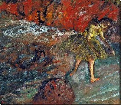 Картина Балетная сцена (1880)