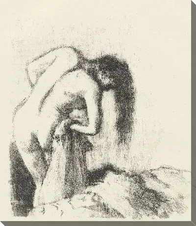 Картина После ванны (1891)